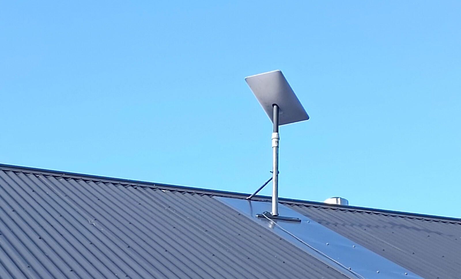 Starlink dish mounted on roof in Midland, Perth WA