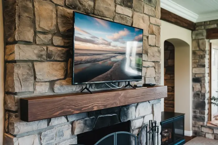 TV wall mount service in Midland with concealed cables