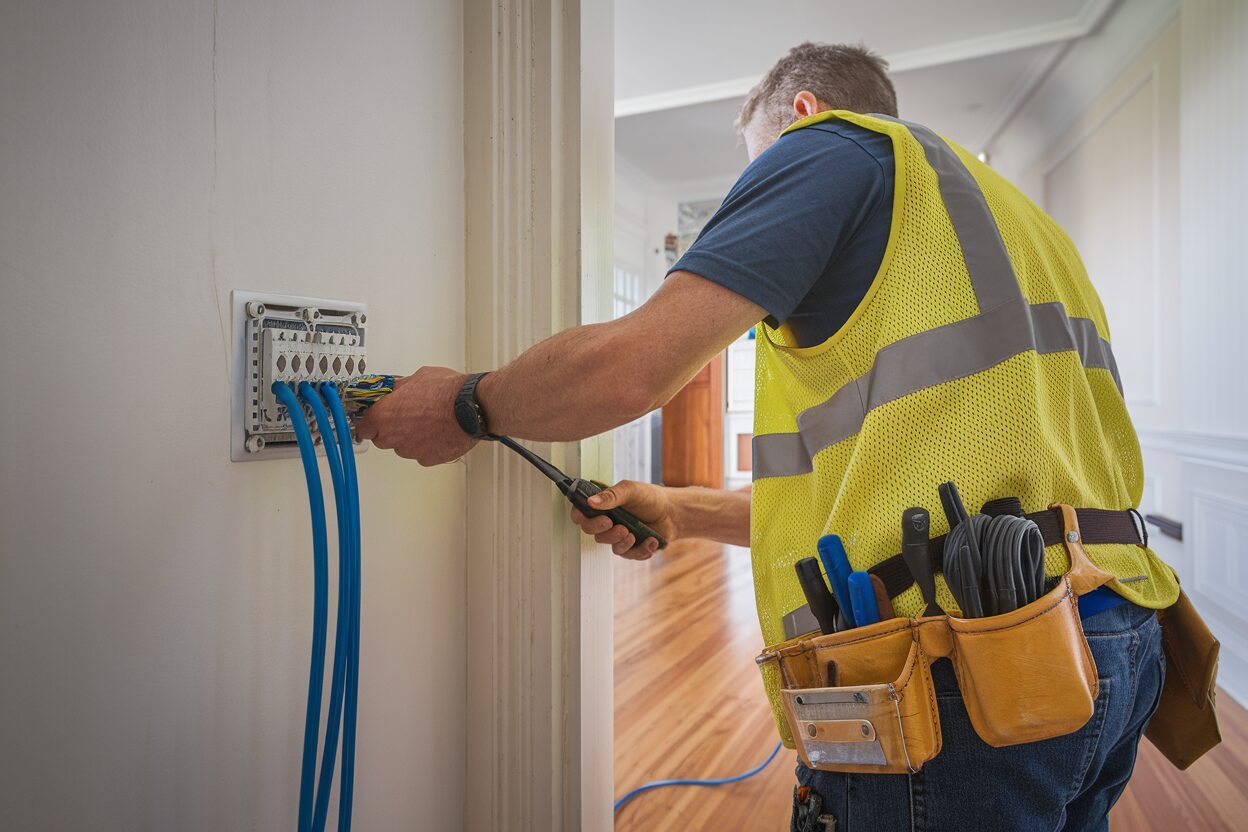 Professional data and NBN cabling